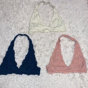 Bundle of 3 Super Cute Bralettes!